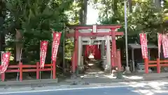 多田朝日森稲荷神社の鳥居