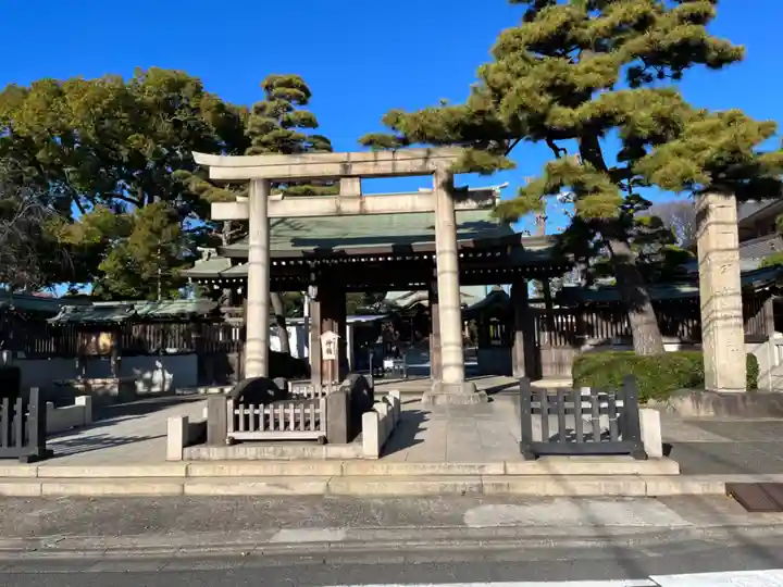 六郷神社の鳥居