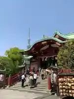 亀戸天神社の本殿・本堂