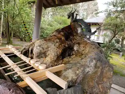 越中一宮 髙瀬神社の手水舎