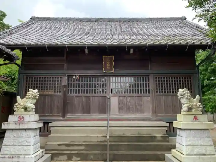 子安神社の本殿・本堂