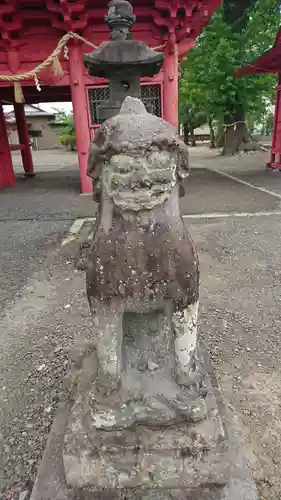 吉岡八幡神社の狛犬