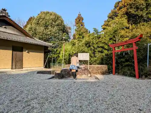 曽野稲荷神社の手水