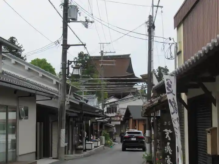 金峯山寺の周辺