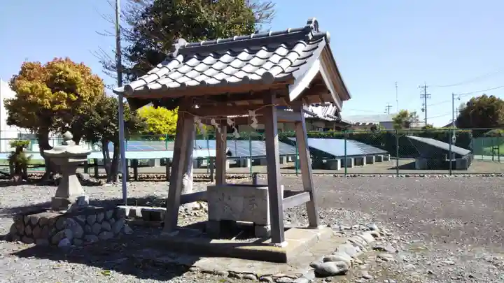熊野神社の手水舎