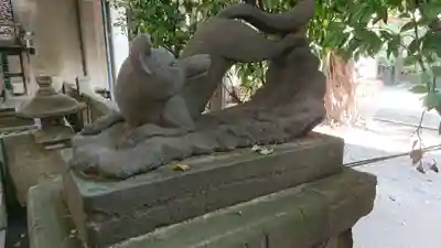 小野照崎神社の狛犬