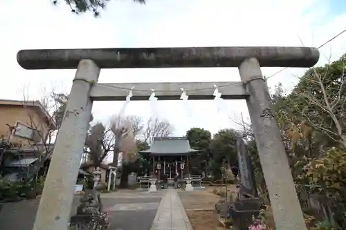 稲荷神社の鳥居