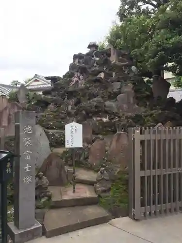 池袋氷川神社のお墓