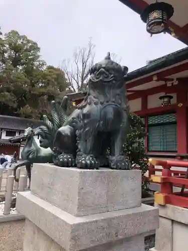 西宮神社の狛犬