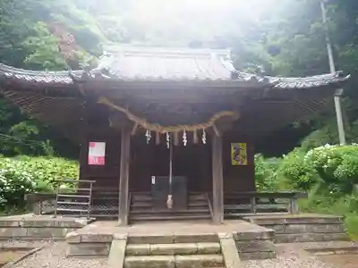 白山神社の本殿・本堂