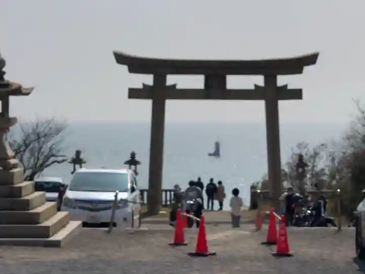 伊和都比売神社の鳥居