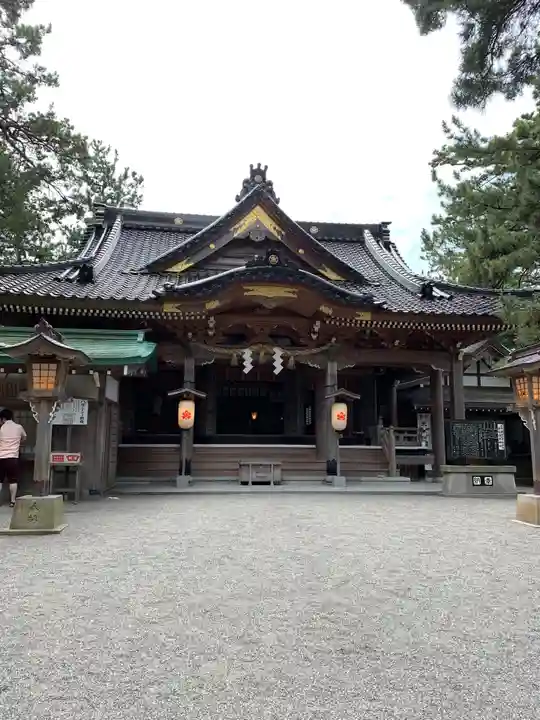 安宅住吉神社の本殿・本堂
