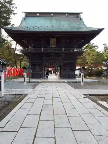 竹駒神社の山門