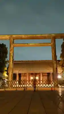 靖國神社の鳥居