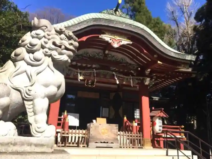 中野氷川神社の本殿・本堂