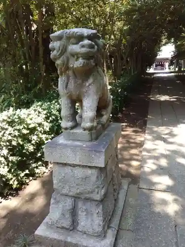 高田天満宮の狛犬