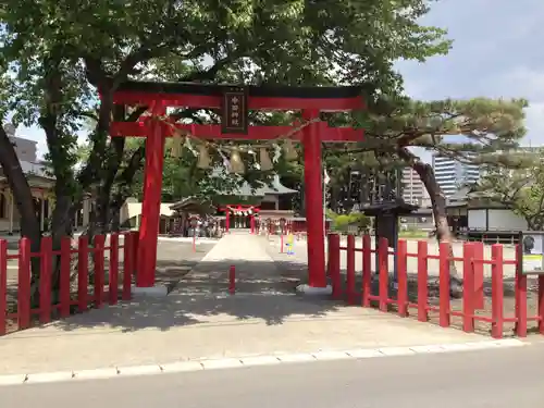 中田神社の鳥居