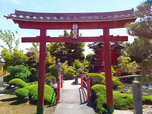 龍江寺の鳥居