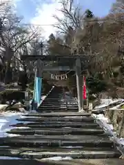 三春大神宮の鳥居