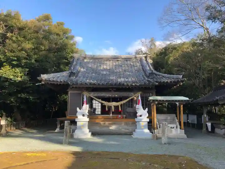 永尾剱神社の本殿・本堂