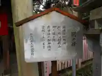 伏見稲荷大社間ノ峰(荷田社神蹟・ 伊勢大神)(京都府)