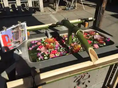 深川神明宮の手水舎