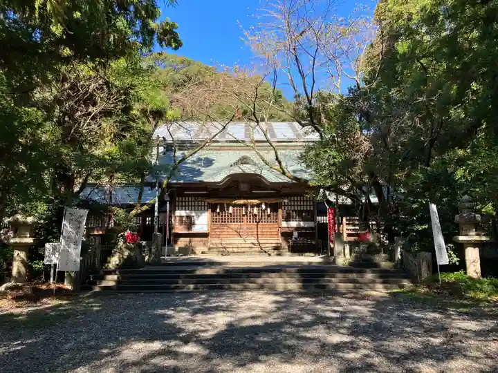 朝倉神社の本殿・本堂