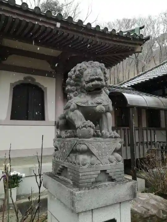 長林寺(西宮長林寺)の狛犬