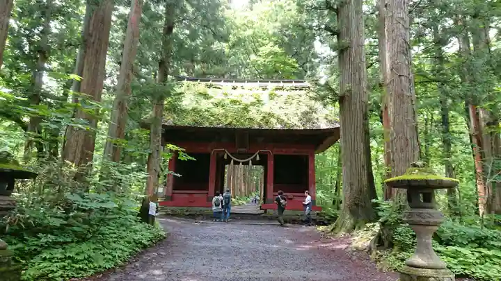 戸隠神社奥社の山門・神門