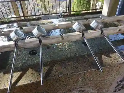 大山阿夫利神社の手水舎