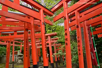 東伏見稲荷神社の鳥居