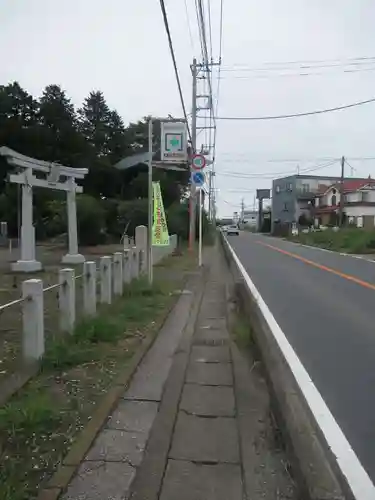 富士浅間神社の鳥居