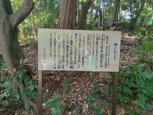 伊太祁曽神社の歴史