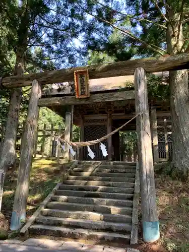 早池峰神社の鳥居