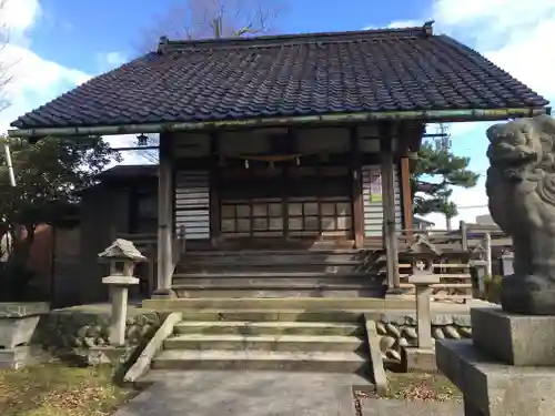 白山神社の本殿・本堂