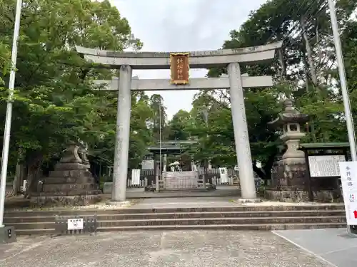 針綱神社の鳥居