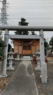 十二社神社の鳥居