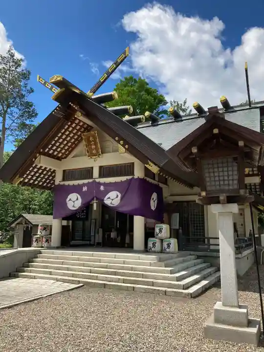 永山神社の本殿・本堂