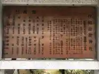 伊和志津神社の歴史