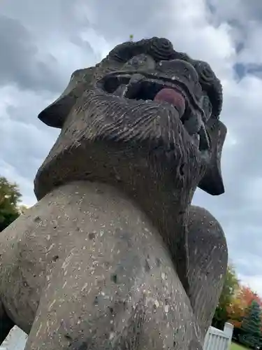 美瑛神社の狛犬