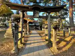 川中島古戦場八幡社の鳥居