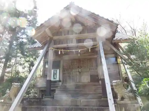 白山神社の本殿