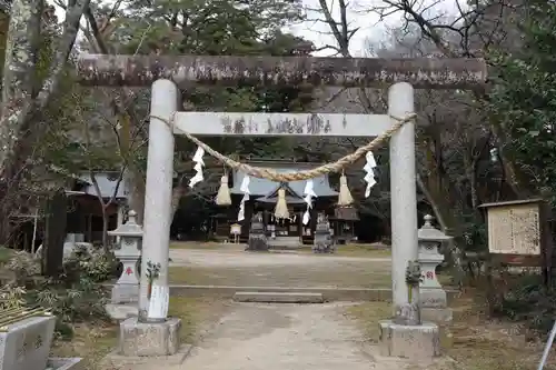 磯部稲村神社の鳥居