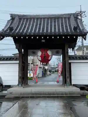 岩槻大師彌勒密寺の山門・神門