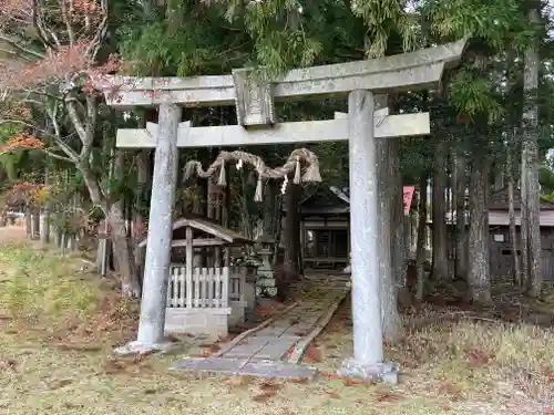 大森賀茂神社の鳥居