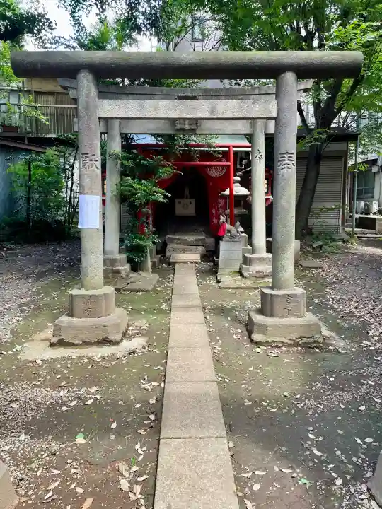 稲荷神社(上目黒鎮座)(東京都)