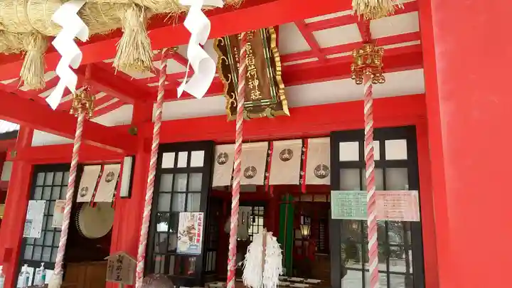 市原稲荷神社の本殿・本堂