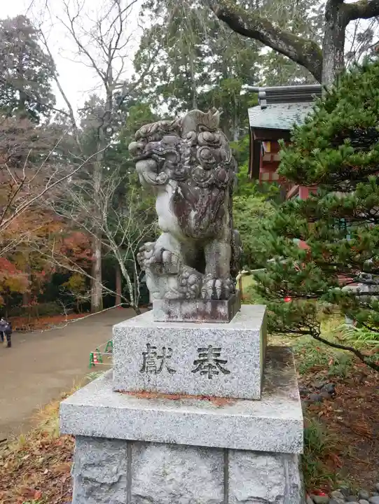 志波彦神社・鹽竈神社の狛犬