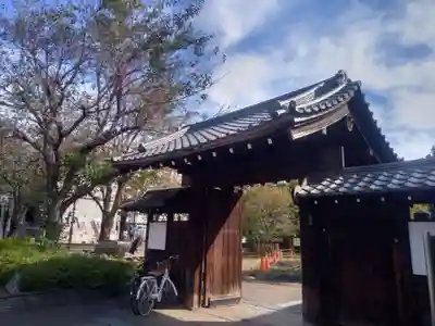 染井稲荷神社の山門・神門