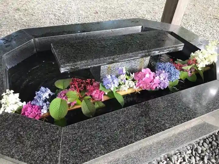 新琴似神社の手水舎